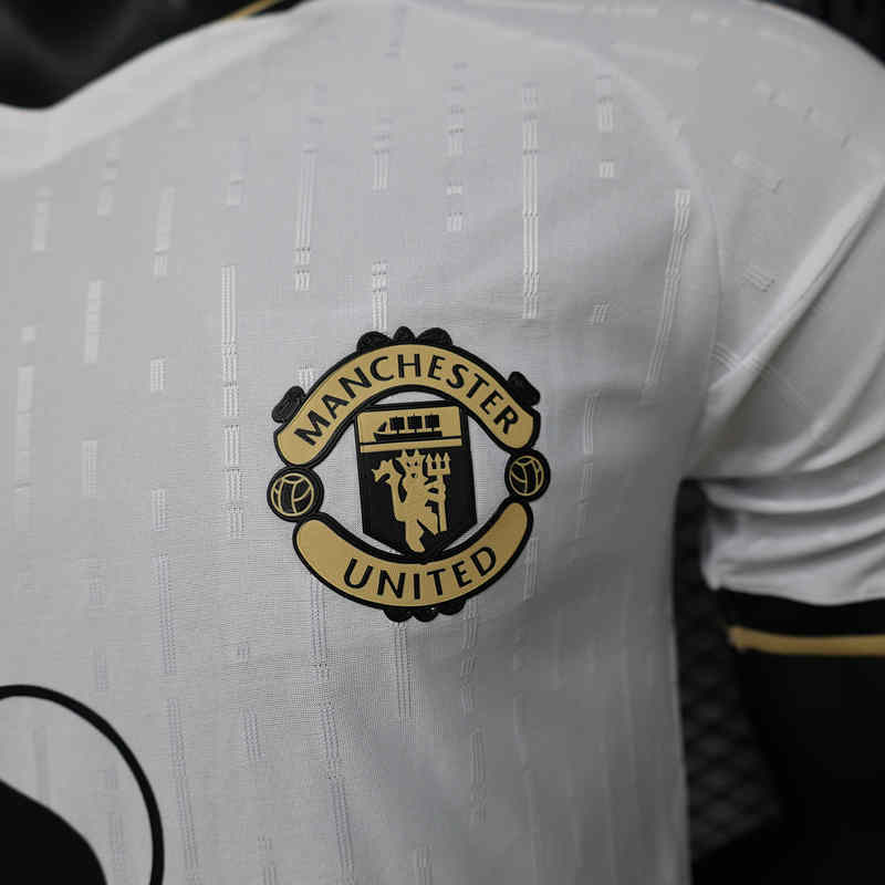 Player Special Version 26-27 Manchester United White Thailand Soccer Jersey AAA-888