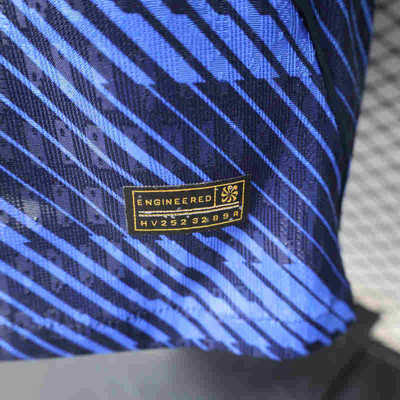 (S-4XL) 26-27 France Star Embroidered Home Blue Thailand Soccer Jersey AAA-888