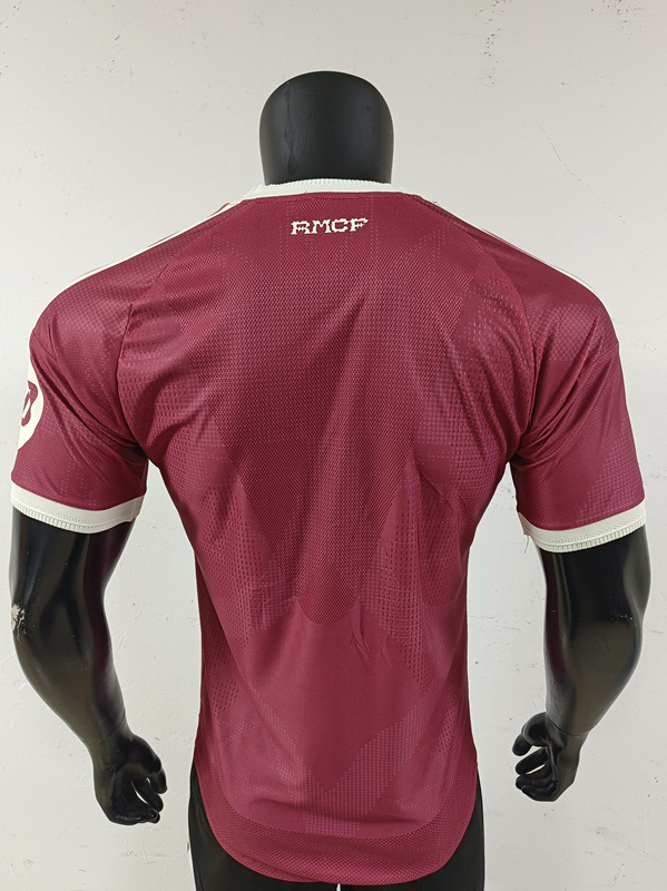 26-27 Player Version Real Madrid 2nd Away Red Thailand Soccer Jersey AAA-0871