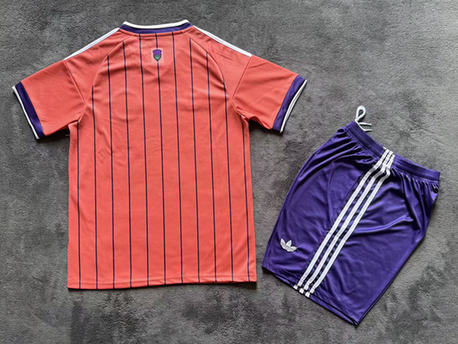 26-27 Scotland Away Red Soccer Uniform-2483