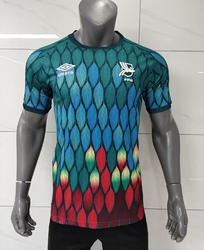 26-27 Guatemala Green Thailand Soccer Training Jersey AAA-416