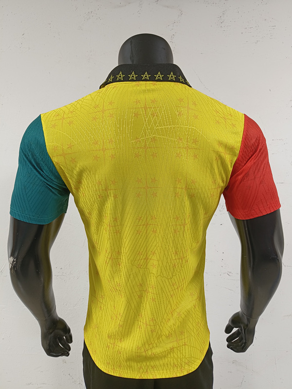 26-27 Player Special Version Ghana Yellow Thailand Soccer Jersey AAA-0871