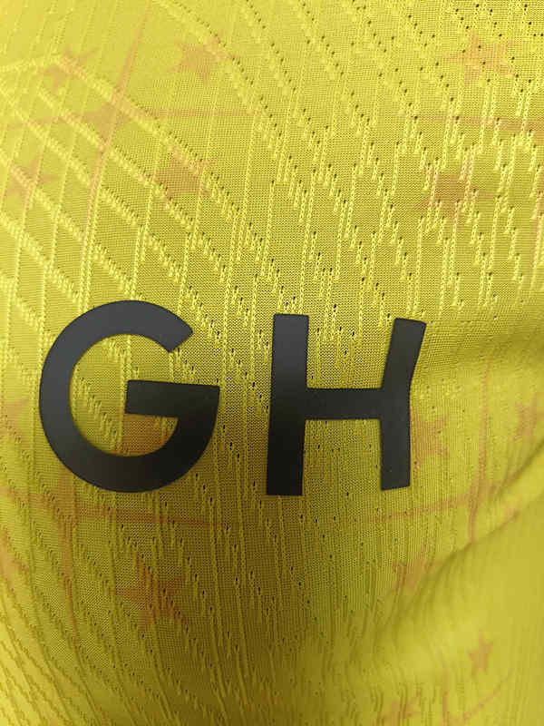 26-27 Player Special Version Ghana Yellow Thailand Soccer Jersey AAA-0871