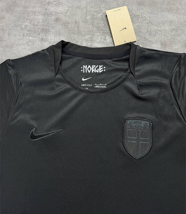 (S-4XL) 2026 World Cup Norway Away Black Thailand Soccer Jersey AAA-4506