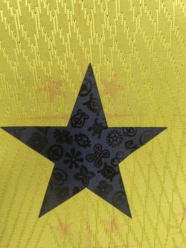 26-27 Player Special Version Ghana Yellow Thailand Soccer Jersey AAA-0871
