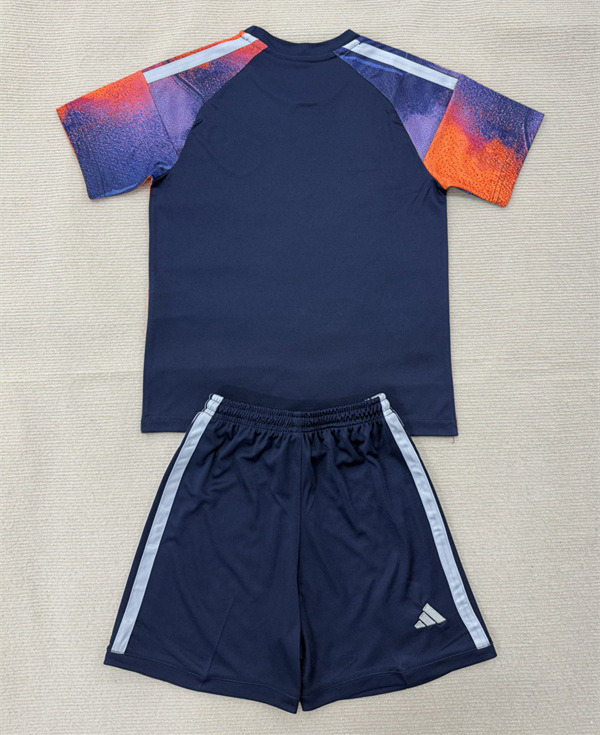26-27 Houston Dynamo Away Purple&Orange Kids/Youth Soccer Uniform-AY