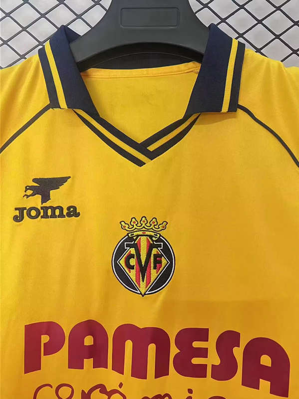 (S-4XL) 26-27 Villarreal CF Yellow Thailand Soccer Jersey AAA-2044