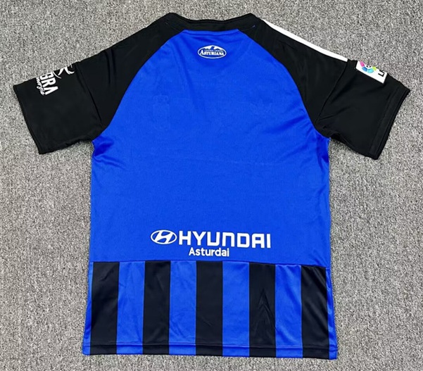 (S-4XL) 26-27 Real Oviedo Blue&Black Thailand Soccer Jersey AAA-2044