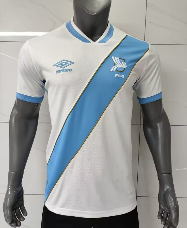 26-27 Guatemala Home White Thailand Soccer Jersey AAA-416