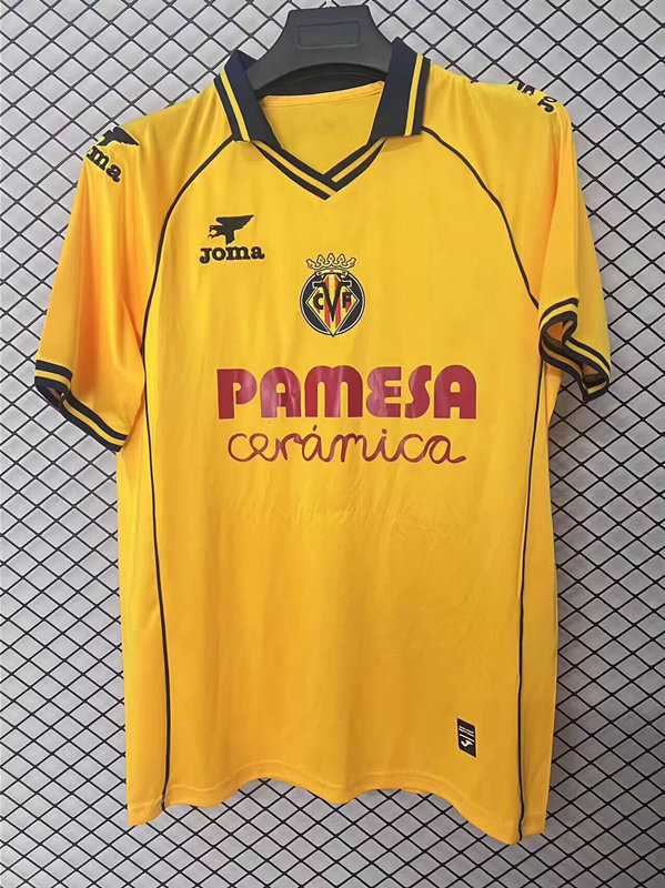 (S-4XL) 26-27 Villarreal CF Yellow Thailand Soccer Jersey AAA-2044