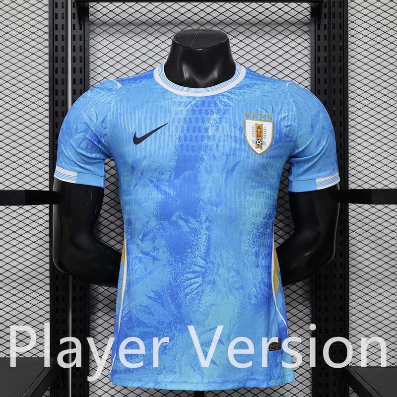 Player Special Version 26-27 Uruguay Blue Thailand Soccer Jersey AAA-8888