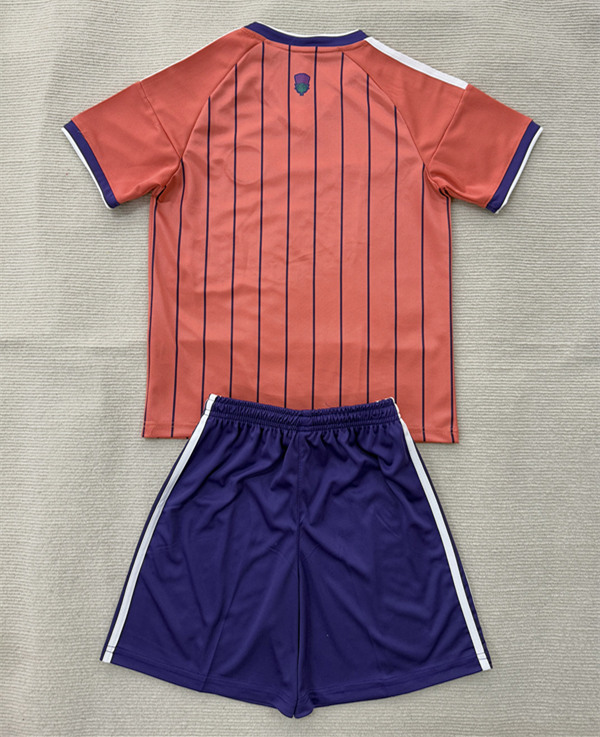 26-27 Scotland Away Pink Kids/Youth Soccer Uniform-AY