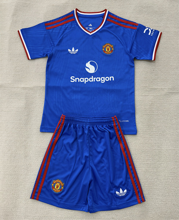 26-27 Concept Version Manchester United Blue Thailand Soccer Uniform-AY