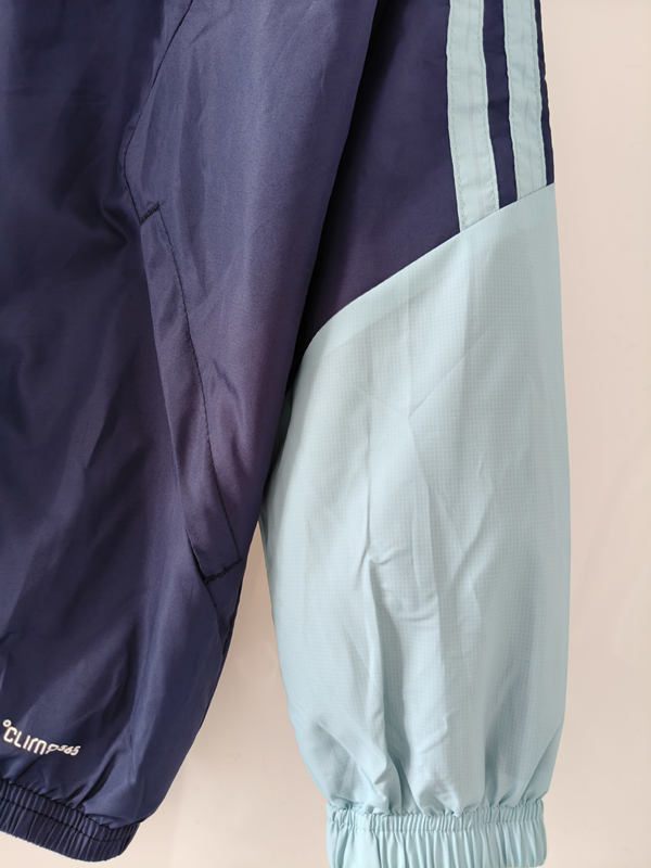 26-27 Argentina Royal Blue Thailand Soccer Trench Coat -0225