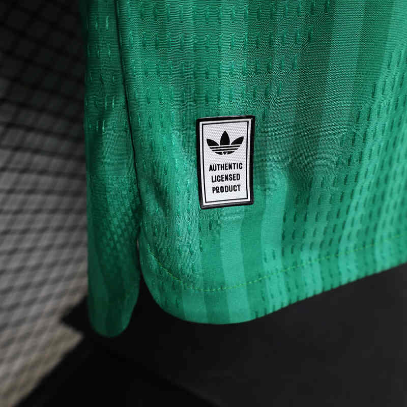 Player Version 26-27 Algeria Away Green Thailand Soccer Jersey AAA-888