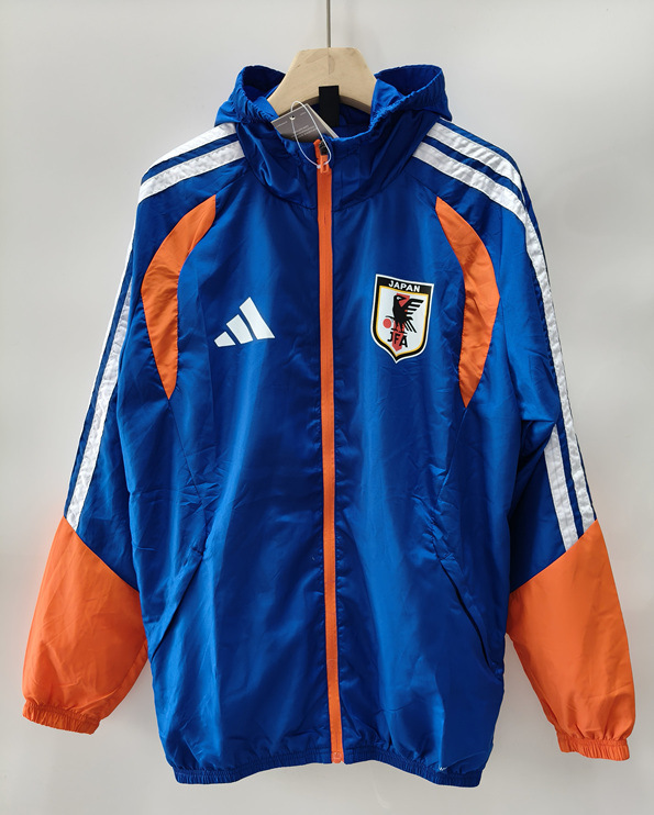 26-27 Japan Dark Blue Single-sided Thailand Trench Coats With Hat- 0255