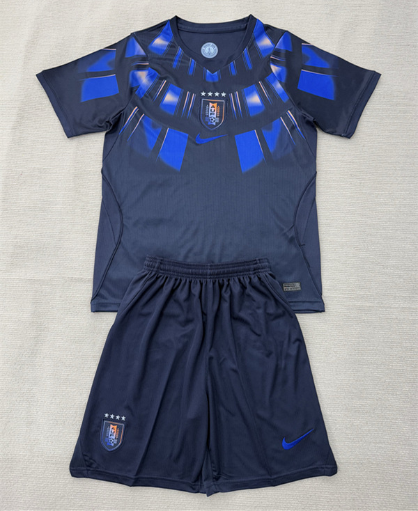 26-27 Uruguay Away Blue Soccer Uniform-AY
