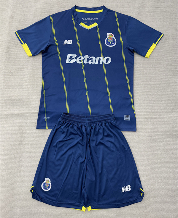 26-27 Porto 4nd Away Blue Soccer Uniform-AY