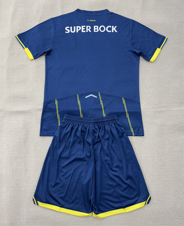 26-27 Porto 4nd Away Blue Soccer Uniform-AY