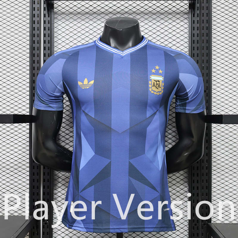 26-27 Player Special Version Argentina Blue Thailand Soccer Jersey AAA-888