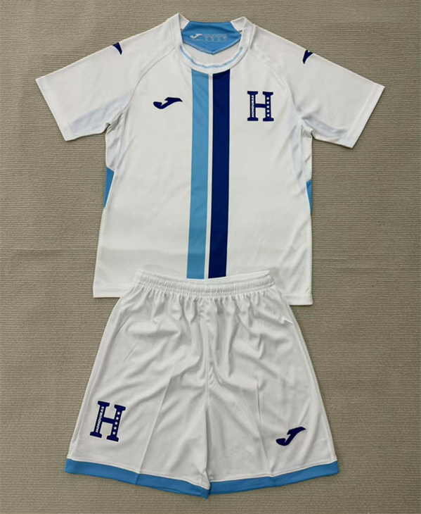 26-27 Honduras Home Blue&White Soccer Uniform-AY