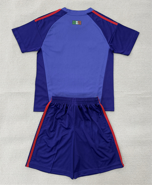 26-27 Mexico Goalkeeper Purple Soccer Uniform-AY