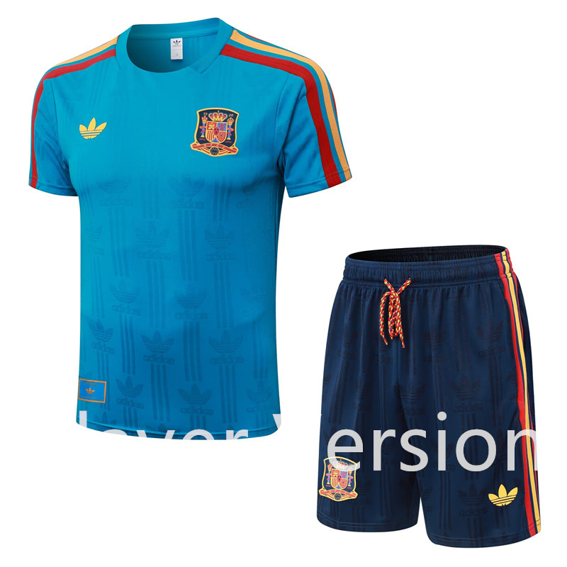 (S-4XL)Player Version 26-27 Spain Light Blue Thailand Soccer Uniform-9926
