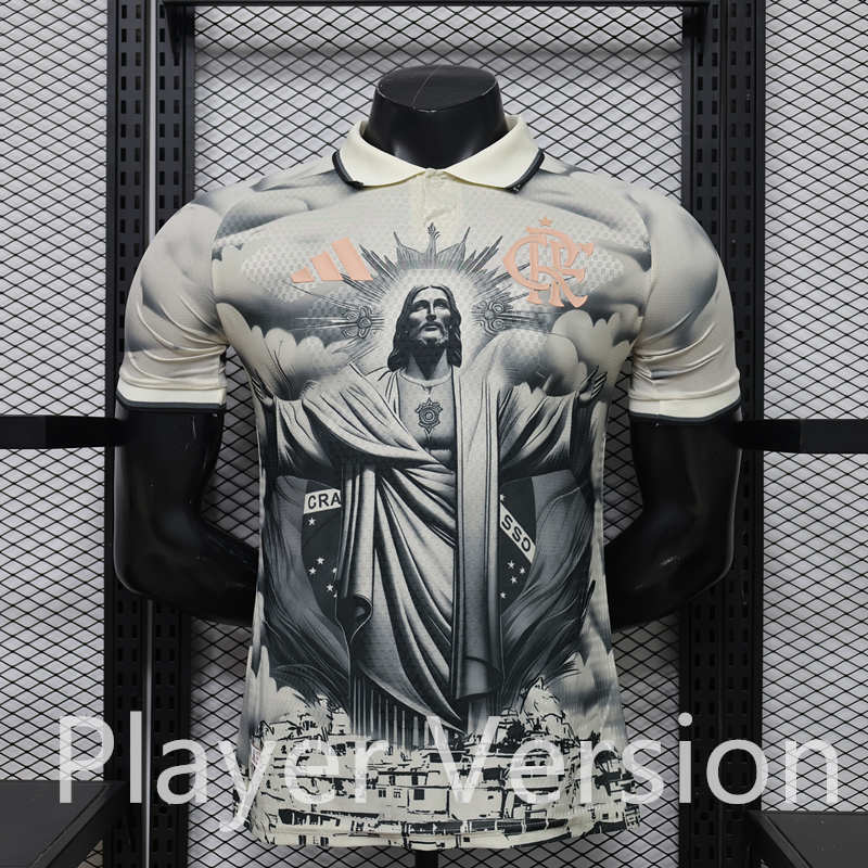 Player Version 26-27 Special Edition Flamengo Yellow&Black Thailand Soccer Jersey AAA-888