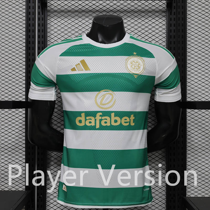 Player Version 26-27 Celtic Home White&Green Thailand Soccer jersey AAA-888