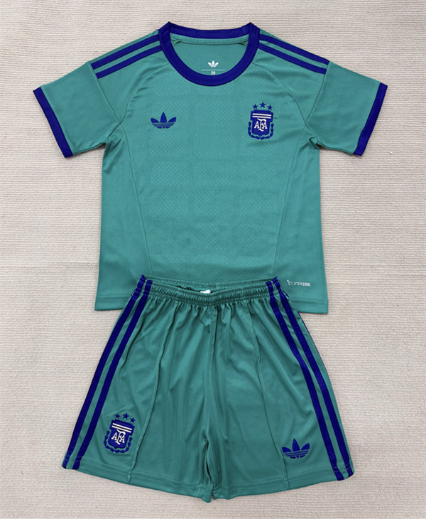 26-27 Argentina Goalkeeper Green Soccer Uniform-AY