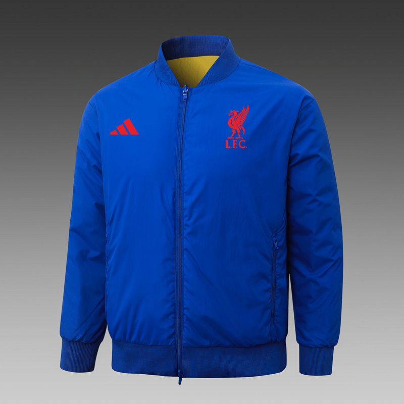 26-27 Liverpool Blue Double-Sided Cotton Jacket - 815