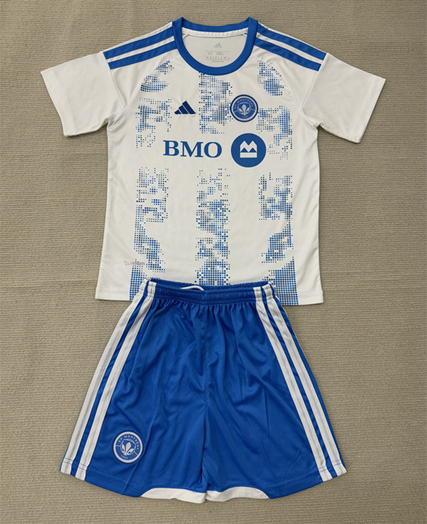 26-27 Montreal Away Blue&White Soccer Uniform-AY