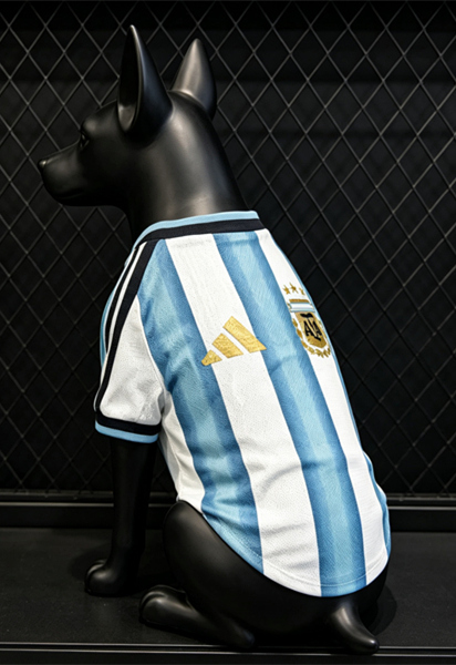 26-27 Argentina Home Blue&White Pet Jersey - 3596
