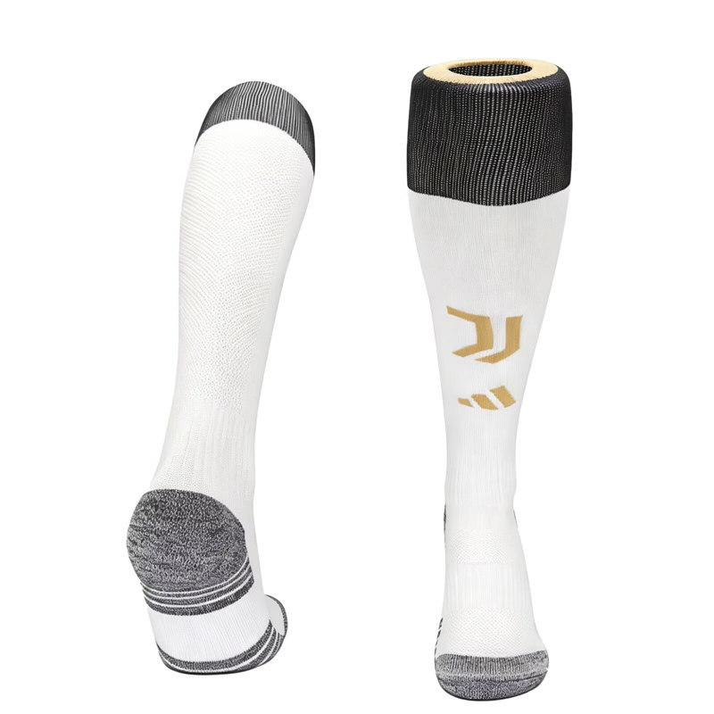 26-27 Juventus Home White Kids/Youth Soccer Socks