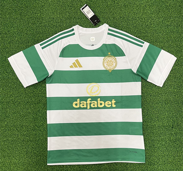 (S-4XL) 26-27 Celtic Home White Thailand Soccer jersey AAA-403