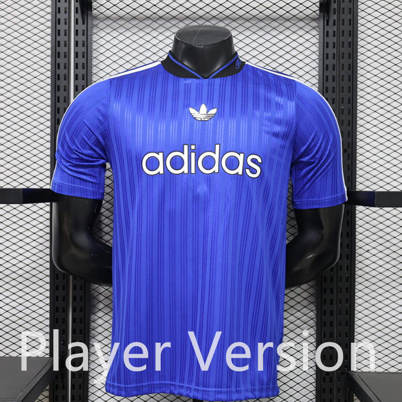 (S-3XL) Player Version 26-27 Casual Adi&Oasis Royal Blue Thailand Soccer Jersey AAA-888