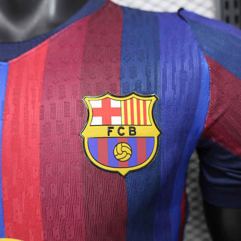 (S-3XL) 26-27 Barcelona Home Red&BlueThailand Soccer Jersey AAA-888