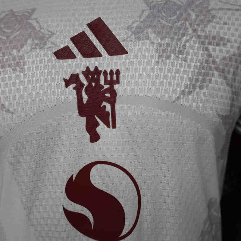 Player Special Version 26-27 Manchester United White Soccer Jersey-888