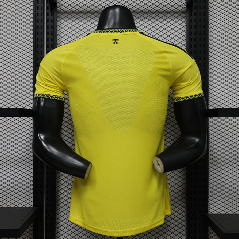 (S-3XL) Player Version 26-27 Advertisement Version Al-Nassr FC Home Yellow Thailand Soccer Jersey AAA-888