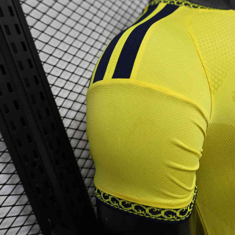 (S-3XL) Player Version 26-27 Advertisement Version Al-Nassr FC Home Yellow Thailand Soccer Jersey AAA-888