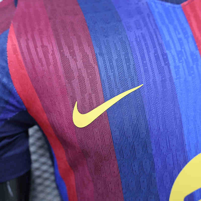 (S-3XL) 26-27 Barcelona Home Red&BlueThailand Soccer Jersey AAA-888