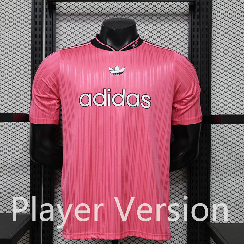 (S-3XL) Player Version 26-27 Casual Adi&Oasis Red Thailand Soccer Jersey AAA-888