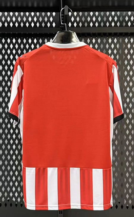 26-27 Southampton Home Red&White Stripes Thailand Soccer Jersey AAA-2483