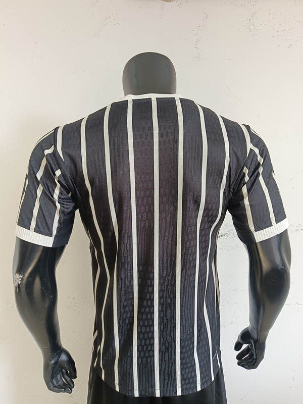 Player Version 26-27 Corinthians Away Black Thailand Soccer Jersey AAA-0871
