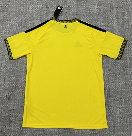 (S-4XL)26-27 Al-Nassr FC Home Yellow Thailand Soccer Jersey  AAA-4506