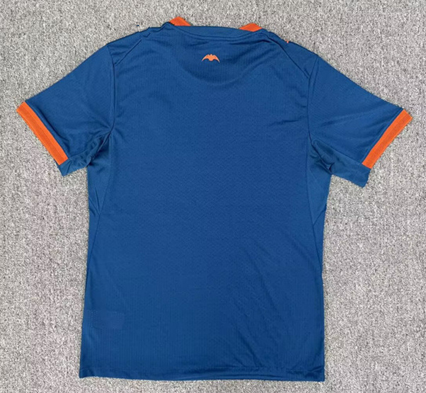 Player Version 26-27 Valencia Away Blue Thailand Soccer Jersey AAA-8025