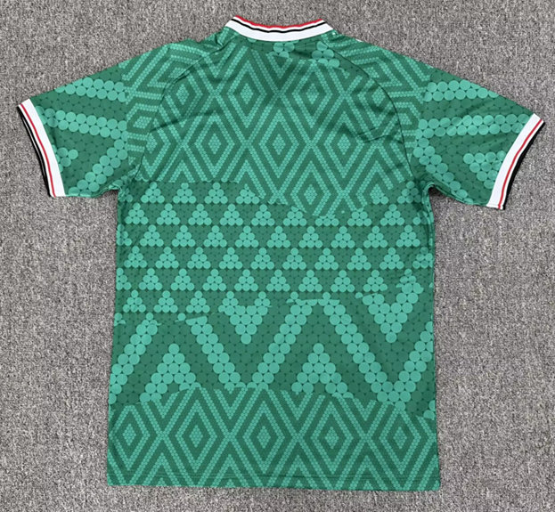 (S-4XL) 26-27 Iraq Away Green Thailand Soccer Jersey AAA-8025