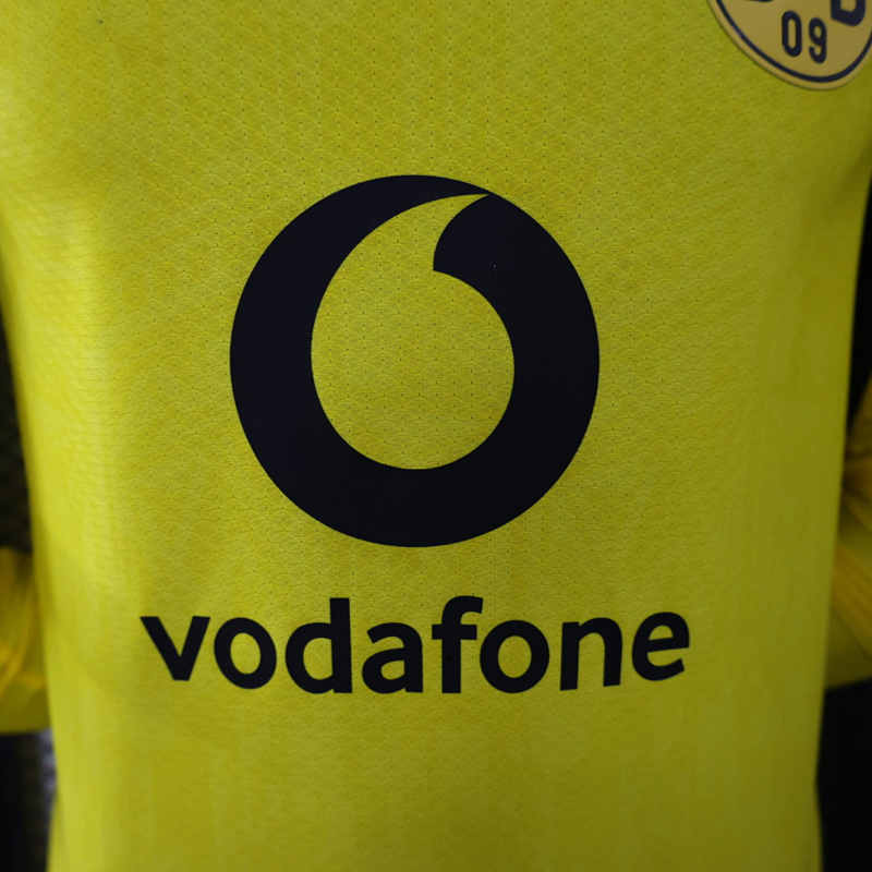 Player Version 26-27 Borussia Dortmund Home Yellow LS Thailand Soccer Jersey AAA-888