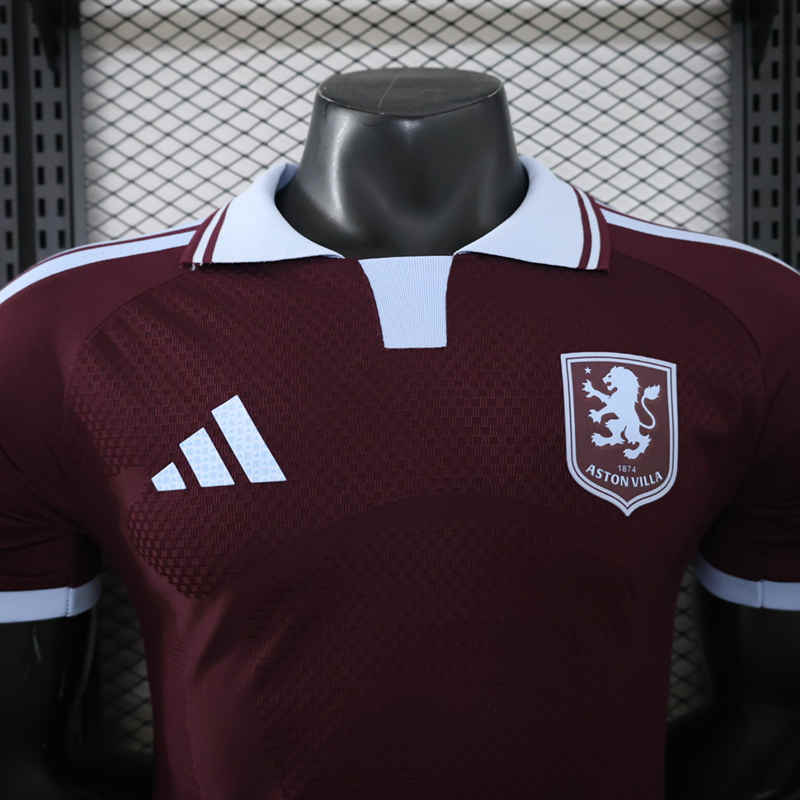Player Version 26-27 Aston Villa Home Red Thailand Soccer Jersey AAA-888
