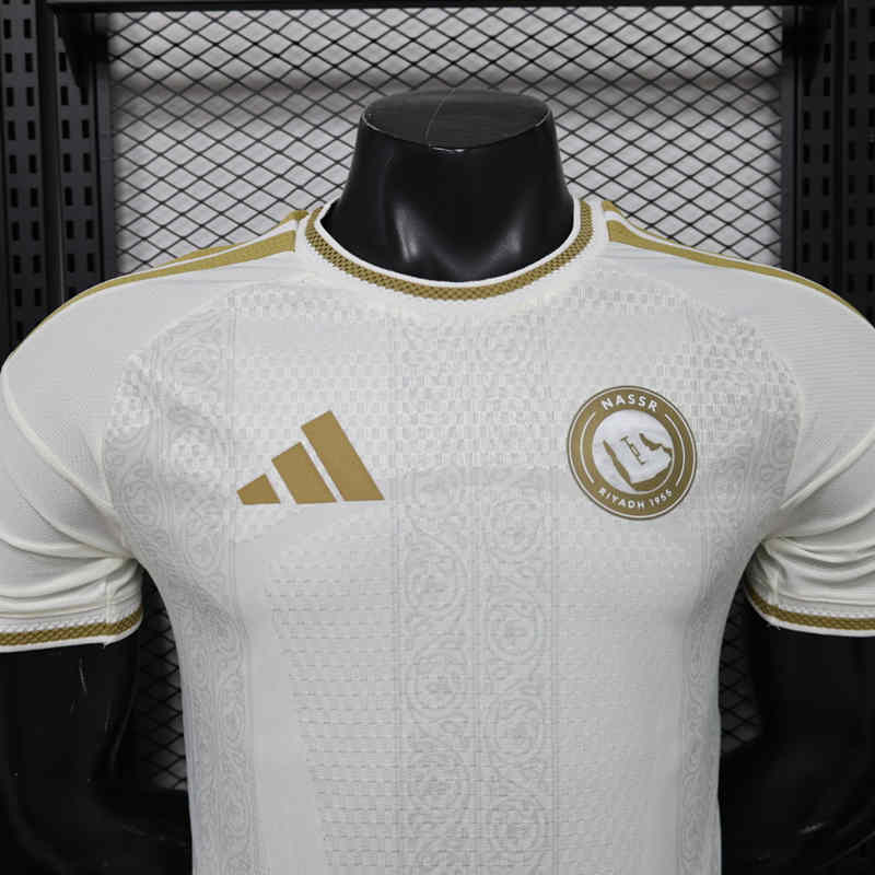 Player Version 26-27 Al-Nassr FC Away White (No Ads) Thailand Soccer Jersey AAA-888